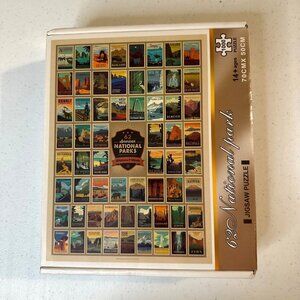 SEALED 1000 piece jigsaw puzzle 62 American National parks Wilderness & Wonder